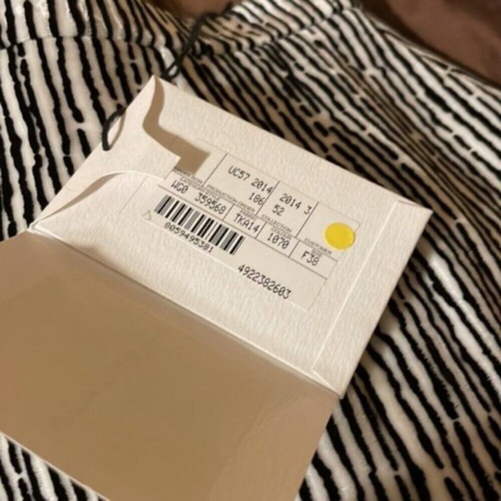 Balenciaga striped min skirt black and white size 6 - Picture 6 of 8